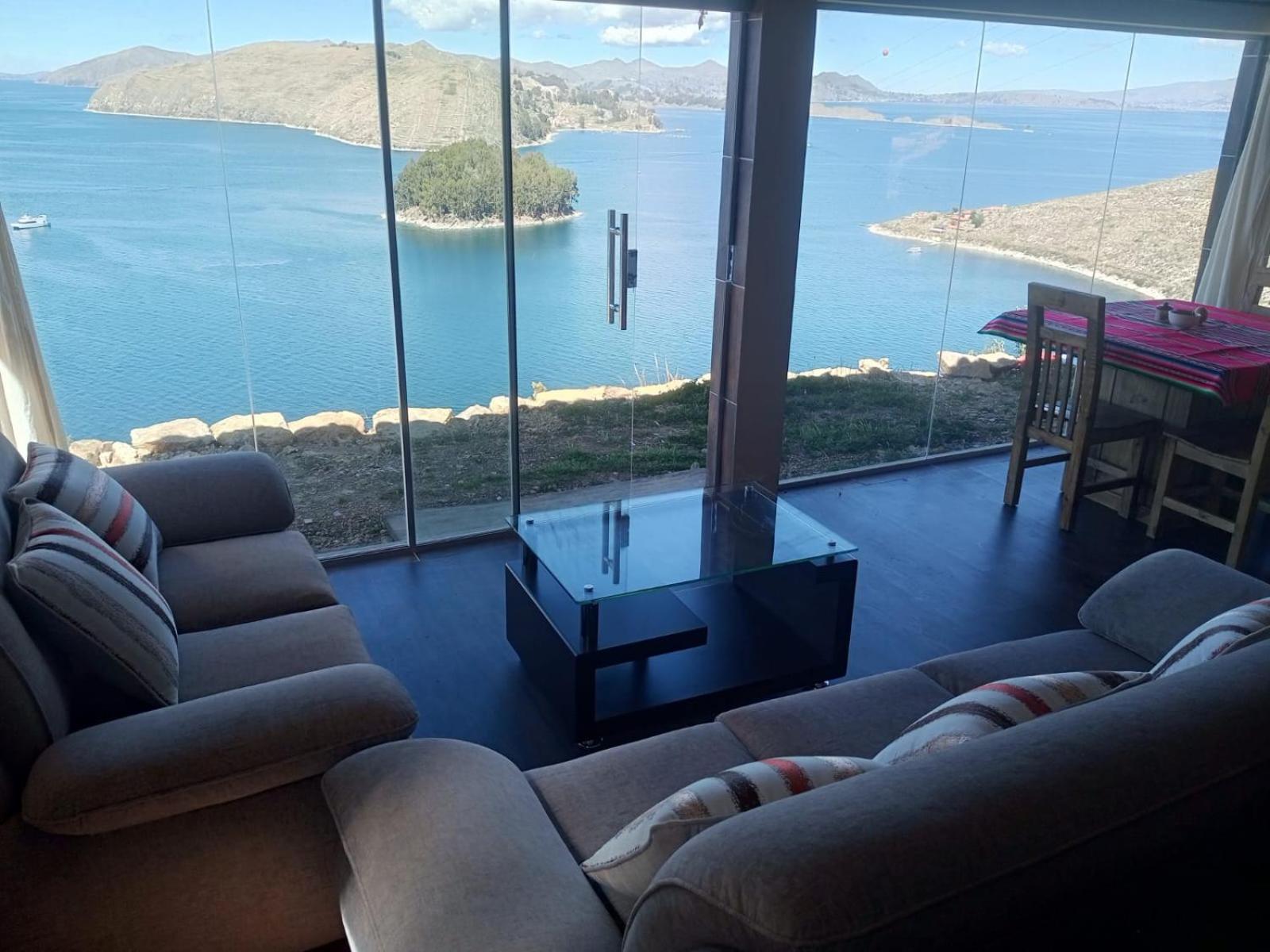 Inti Illimani Lodge Comunidad Yumani المظهر الخارجي الصورة